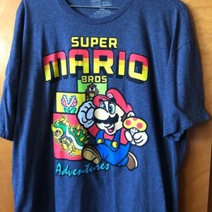 Super Mario graphic tee.